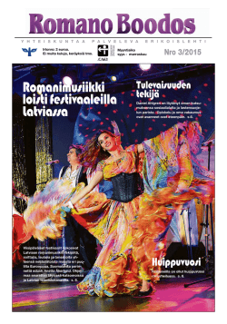 Romanimusiikki loisti festivaaleilla Latviassa