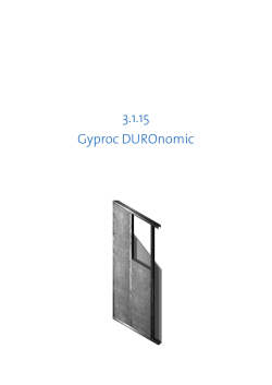 3.1.15 Gyproc DUROnomic