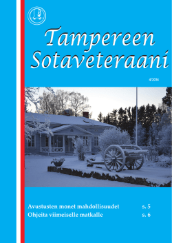 Tampereen Sotaveteraanien Huoltoyhdistys ry