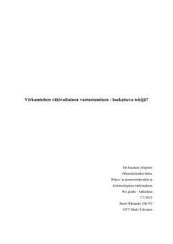 Open the publication - UEF Electronic Publications - Itä