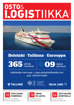Lue lehti 1/2015 klikkaamalla tästä - Suomen Osto