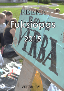 3/2015: Fuksiopas