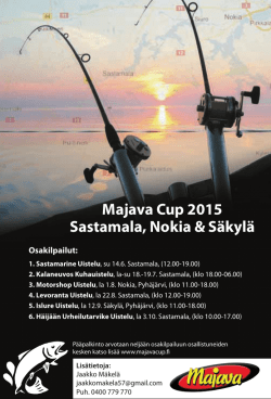 Majava Cup 2015 Sastamala, Nokia & Säkylä - PYRY II