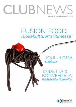 FUSION FOOD - Diners Club