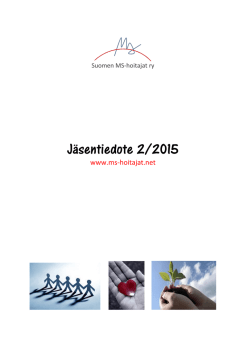 Jäsentiedote 2/2015 - MS