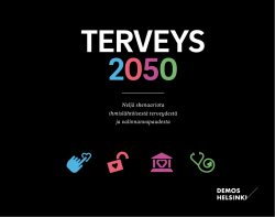 Terveys 2050 - Demos Helsinki