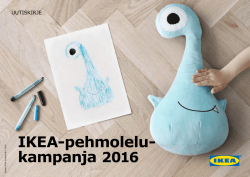 IKEA-pehmolelu- kampanja 2016
