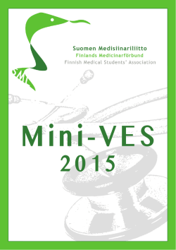 Mini-VES 2015 - Suomen Medisiinariliitto ry