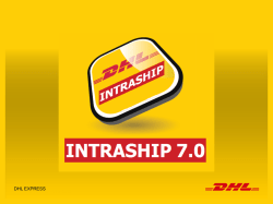 IntraShip 7.0 Käyttöopas Remote