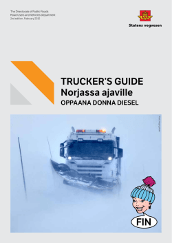 Trucker`s Guide Donna Diesel - Finnish edition