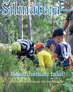 Silmaterä-lehti 3/2015 - Näkövammaiset lapset ry