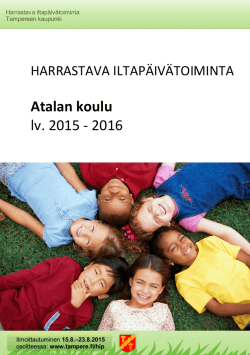 Atalan HIP-kerhot 2015-2016