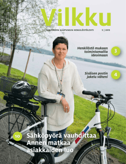 Vilkku 5/2015 - Tampereen kaupunki
