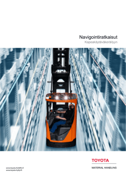Navigointi - Toyota Material Handling Finland Oy