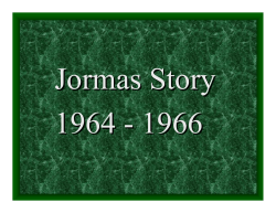 Jormas Story - mediaproduction.fi