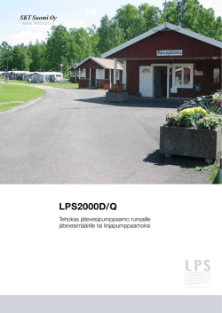 LPS2000D/Q - Skandinavisk Kommunalteknik AB