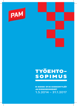 TYÖEHTO- SOPIMUS