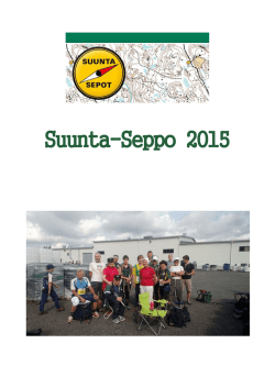 Suunta-Seppo 2015 - Suunta-Sepot