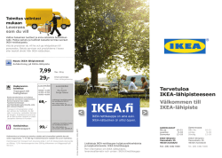 Kuljetushinnat Jyväskylän IKEA