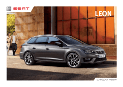 Lataa SEAT Leon -esite (suomi, pdf, 3,7 Mt)