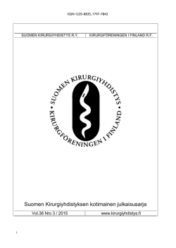 J&auml;senlehti Vol. 36 Nro 3/2015
