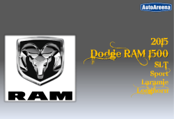 Dodge Ram 1500 -esite