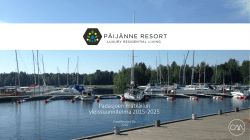 Padasjoen matkailun yleissuunnitelma 2015-2025