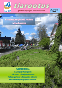 Lapua.fi Files Tiedostot Tiarootus 1.2015