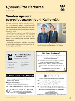 everstiluutnantti Jouni Kalliomäki