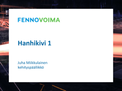 Juha Miikkulainen, Fennovoima
