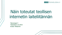 (1,18Mt, pdf). - Uusiteknologia.fi