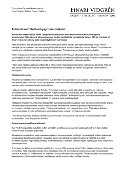 Toropainen Oy Metsäkoneurakointi_Einarin Säätiö 2015_pdf