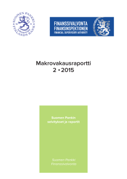 Makrovakausraportti 2 2015