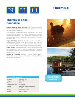 ThermiSol Titan Saunaline