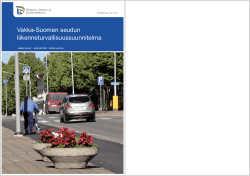 Liikenneturvallisuussuunnitelma, raporttiluonnos 13.3.2015
