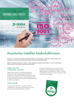 ISO 9001-esite