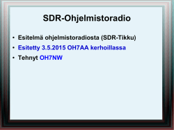 SDR-Tikun esitys