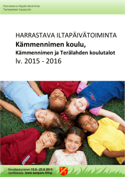 Kämmenniemen ja Terälahden HIP-kerhot 2015-2016
