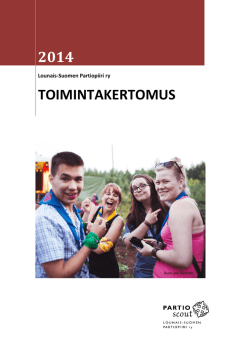 2014 TOIMINTAKERTOMUS - Lounais