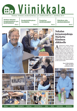 Nekalan kirjastonjohtaja Marketta Könönen eläkkeelle