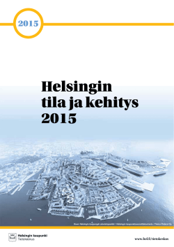 Helsingin tila ja kehitys 2015