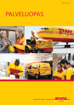 DHL Express - palveluopas 2015