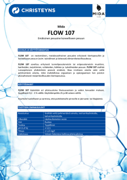 mida-flow-107-fi-tds - Oy Christeyns Nordic Ab