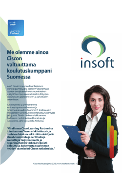 Lataa esite - Insoft Services