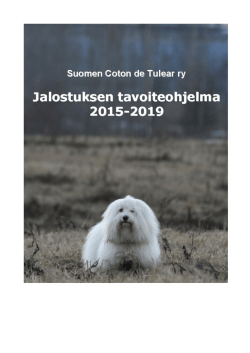 Untitled - Suomen Kennelliitto
