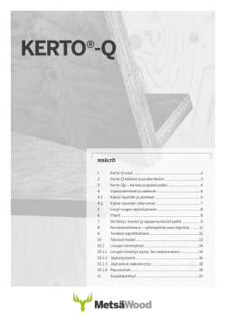 KERTO®-Q - Metsä Wood