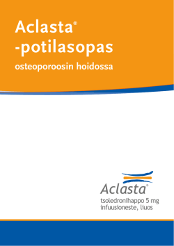 Aclasta® -potilasopas