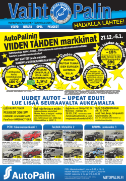 VIIDEN TÄHDEN markkinat