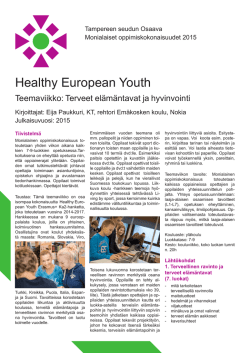 Healthy European Youth - Tampereen seudun Osaava