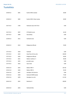 Talvirenkaat 2015-2016 pdf